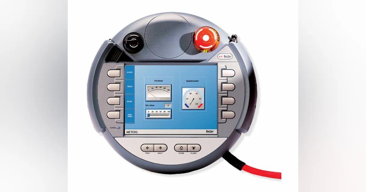 Machine Operator Panel Box Ergonomic Handheld Operator Panel | Automation World