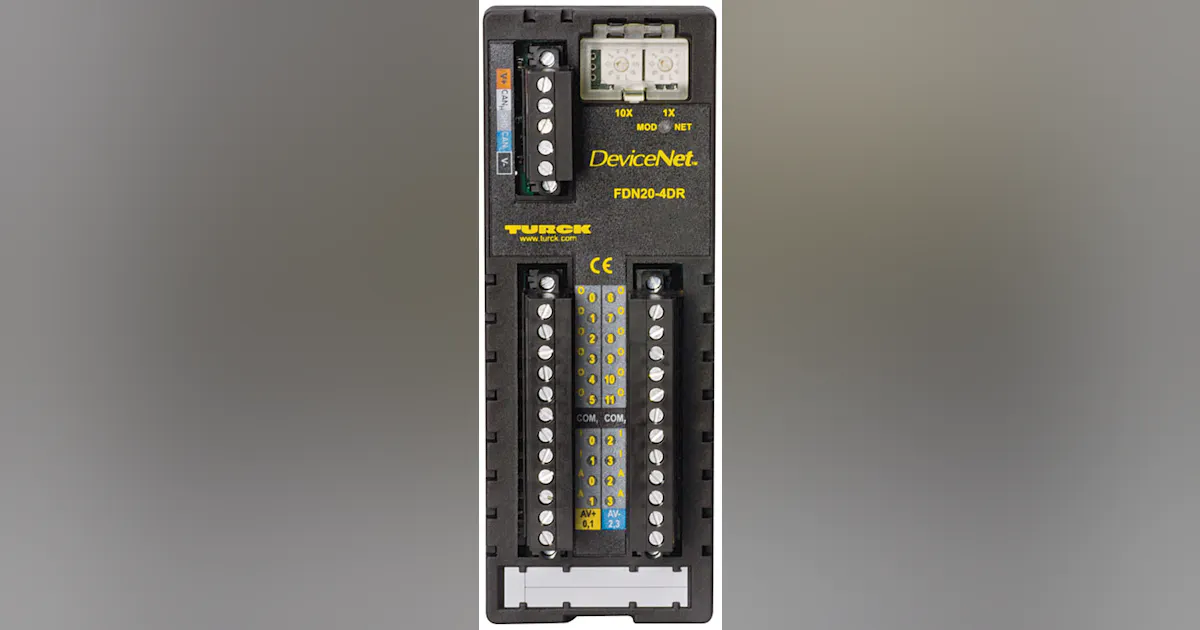 Devicenet Module Mfd22h Interface VFDs to DeviceNet | Automation World