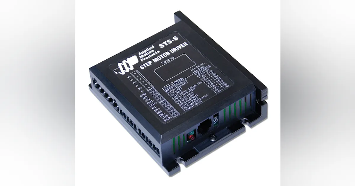 Feature Stepper Multi-featured Stepper Drive | Automation World