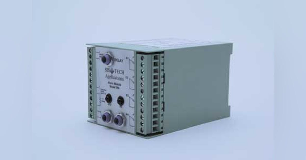 Non-Programmable Logic Solver | Automation World