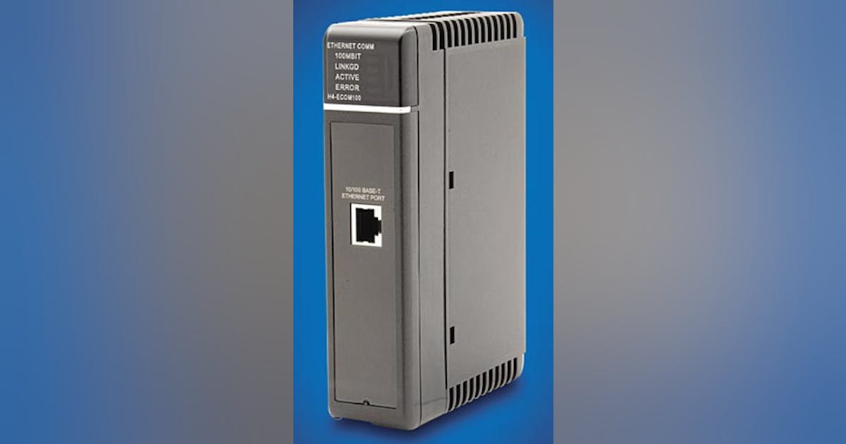 Ethernet Communication Module | Automation World