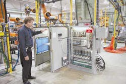 At Kuka Flexible Production Systems, Controls Process Engineer Rod Brown says that use of Profisafe network technology at Kuka?E At Kuka Flexible Production Systems, Controls Process Engineer Rod Brown says that use of Profisafe network technology at Kuka?E