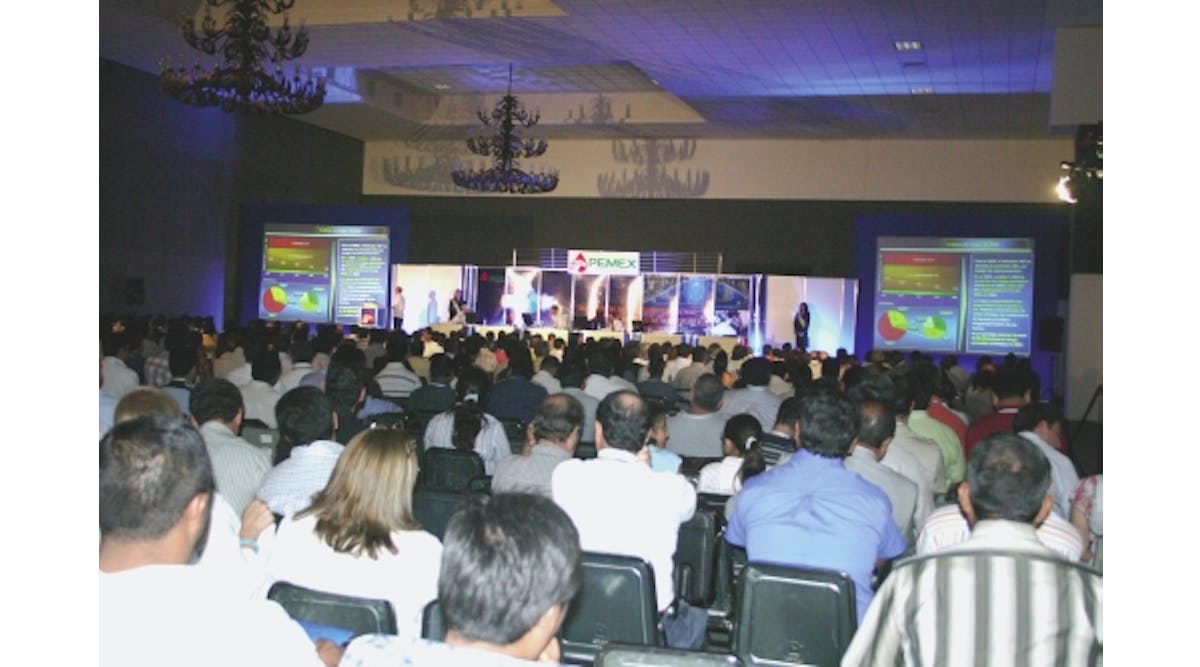 The PEMEX-sponsored event was a forum for exchange of information on pipeline technology.