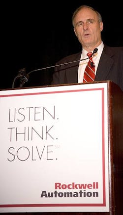 Keith Nosbusch, Chairman and Chief Executive Officer, Rockwell Automation Inc.