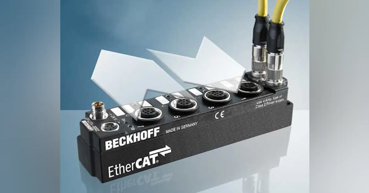 Flexible, EtherCat I/O Module | Automation World
