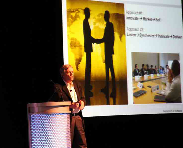 Information from the Harvard Business Review study was presented at the Siemens PLM World conference, held in Las Vegas in May.