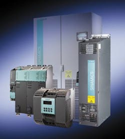 Sinamics is a new family of AC drives from Siemens that operate on a standard platform.