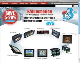 Automation users can buy products online at the EZAutomation Web site.
