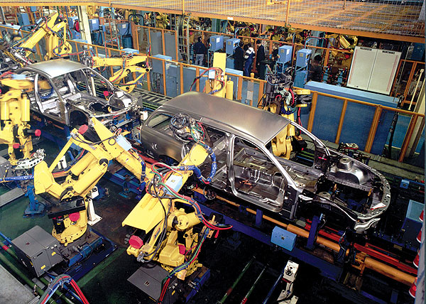 Automotive applications still represent about 65 percent of robot sales, but other industries are stepping up their use of robot