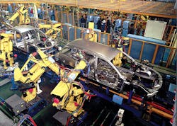 Automotive applications still represent about 65 percent of robot sales, but other industries are stepping up their use of robot Automotive applications still represent about 65 percent of robot sales, but other industries are stepping up their use of robot