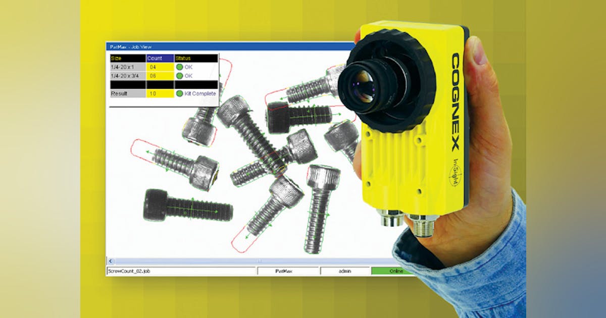 Pattern Matching Vision Software | Automation World