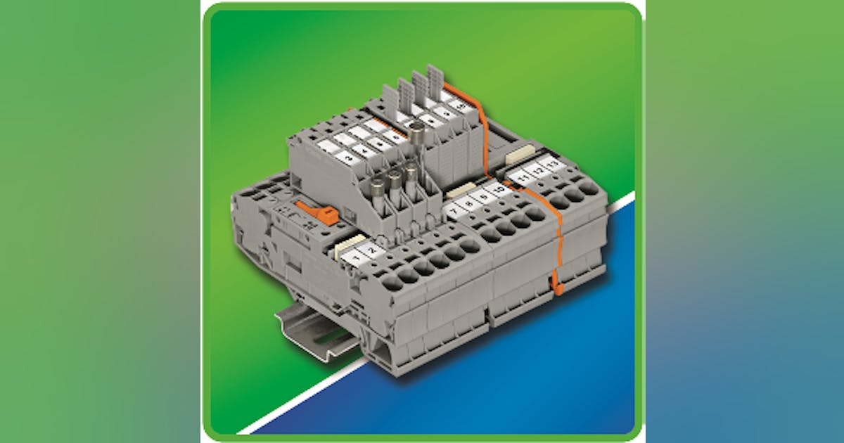 Fuse/Disconnect Terminal Blocks | Automation World
