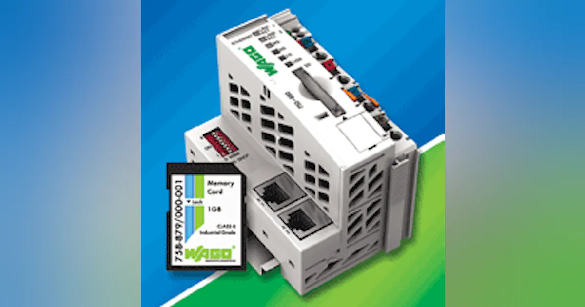 Field Device Controller Programmable Fieldbus Controller with SD Card | Automation World