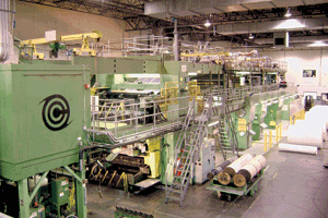 Because the automation system on the press, built by Cobden