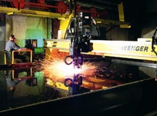 OEMs of all automated machinery, like this flame cutting plasma bevel, will be required to prove conformance with EN ISO 13849-1