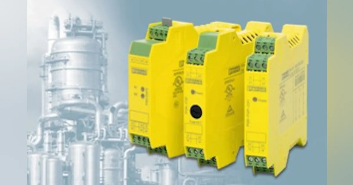 SIL-rated Relays for Process Safety | Automation World