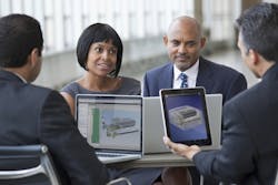 The mobile manufacturing workforce can include executives who spend a significant amount of time in airports, as well as field p The mobile manufacturing workforce can include executives who spend a significant amount of time in airports, as well as field p