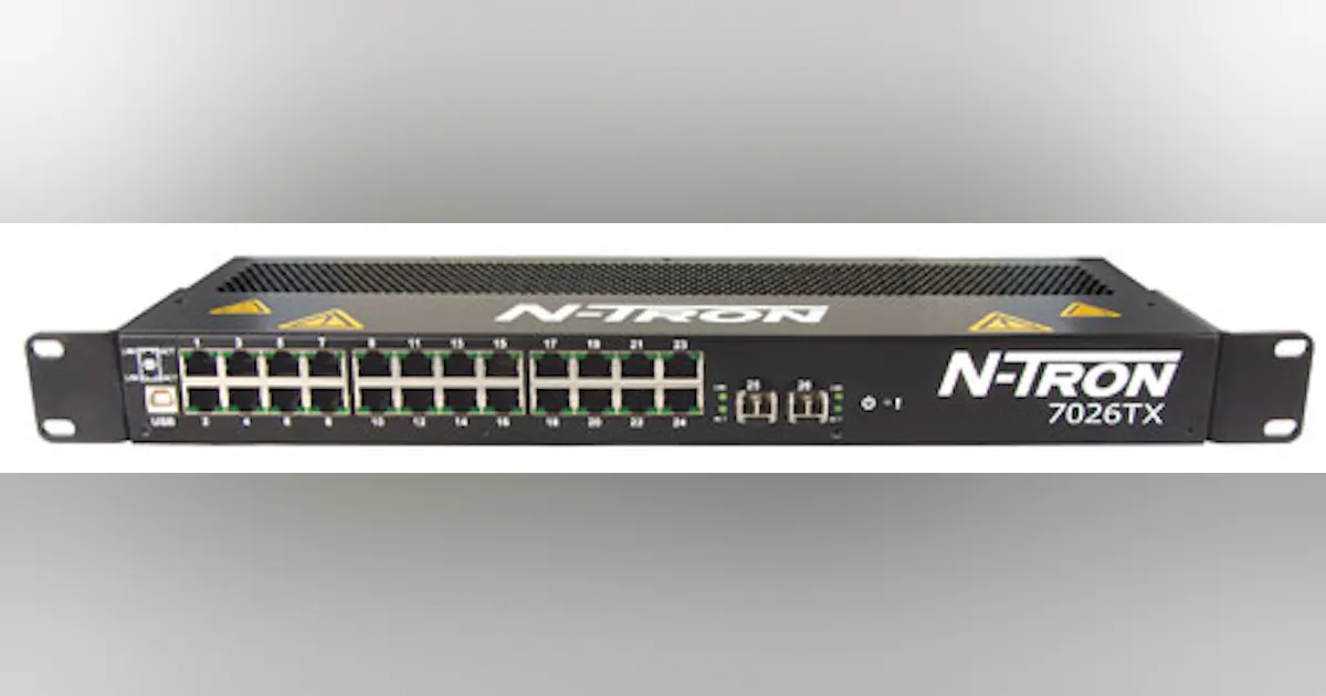 Server Switch Controllers Versatile, Fully Managed Switch | Automation World