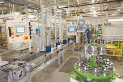 GM employs Siemens hardware to create a deterministic network. GM employs Siemens hardware to create a deterministic network.