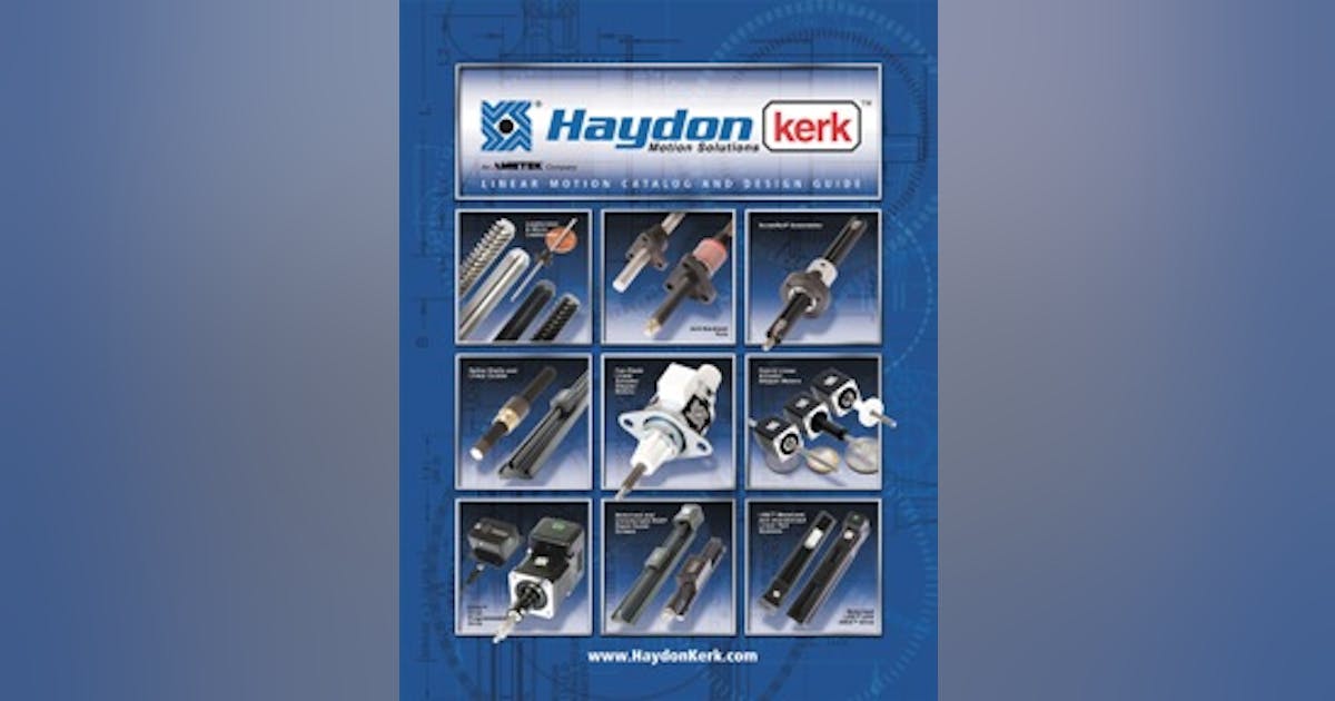 New Linear Motion Catalog and Design Guide Automation World