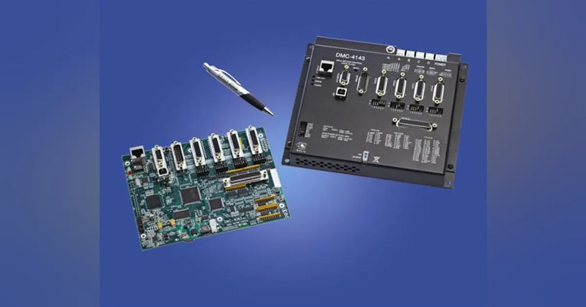 New Motion Controller Series with Ethernet | Automation World