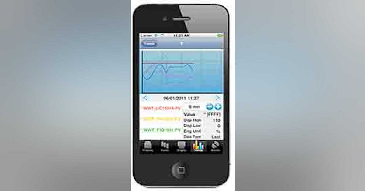 SCADA Client App for iPhone & iPad | Automation World