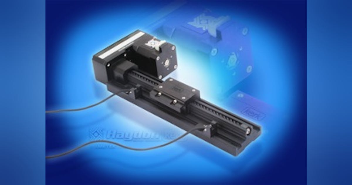 Folded-Over Motorized Linear Rail System | Automation World