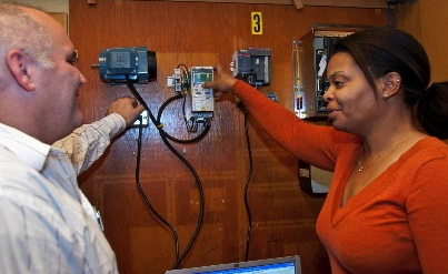 Students learn automation