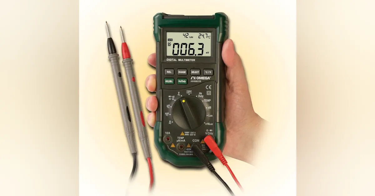 Automated Multimeter Machine Auto-range Digital Multimeter | Automation World