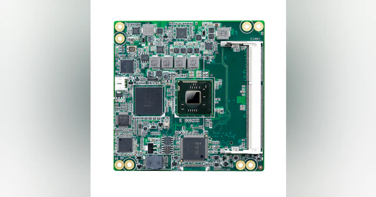 Compact Corpower COM Express Compact CPU Module | Automation World