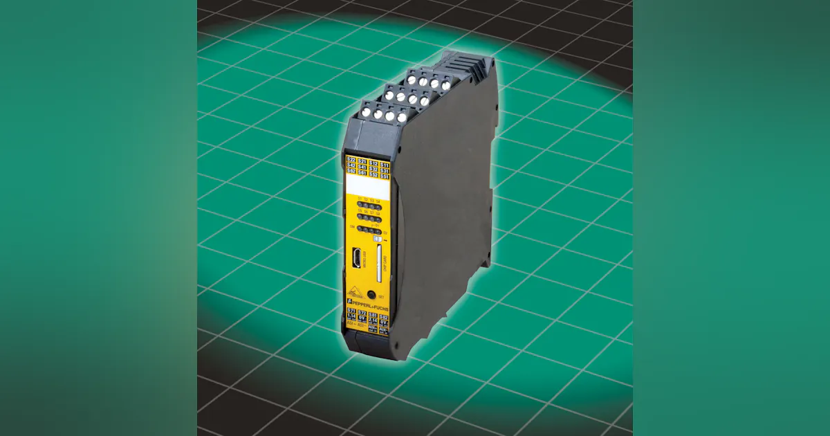 Pepperl+Fuchs : Programmable Safety Controller | Automation World