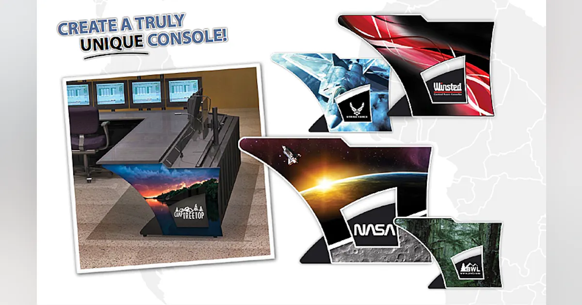 Winstead Console Top Color Chart Winsted Corporation: Improve Your View with Winsted's Sight-Line ...