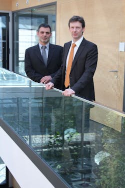 Michael Haas, CEO of Certec EDV GmbH (left) and Bernhard Zangerl, CEO of Bachmann Electronic GmbH. Picture credits: Bachmann Electronic