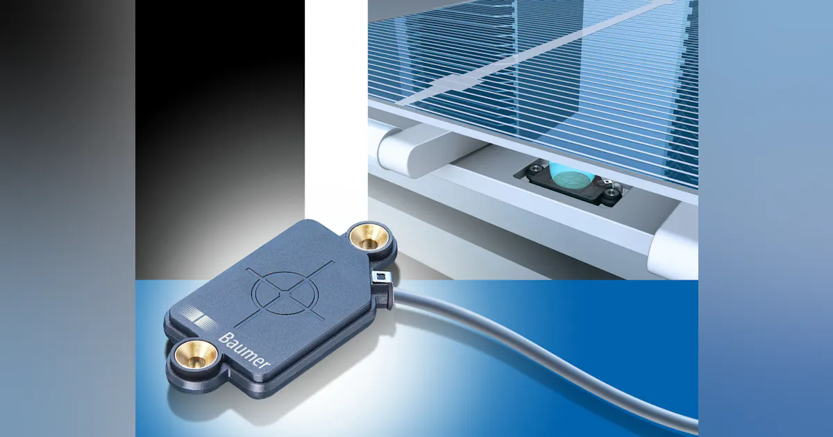 Baumer Profile Sensor The Baumer Group: Low-Profile Capacitive Sensor | Automation World