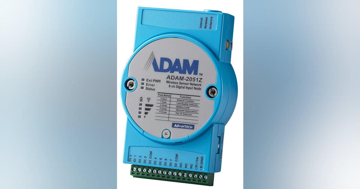 Advantech Corporation: Wireless I/O Modules | Automation World