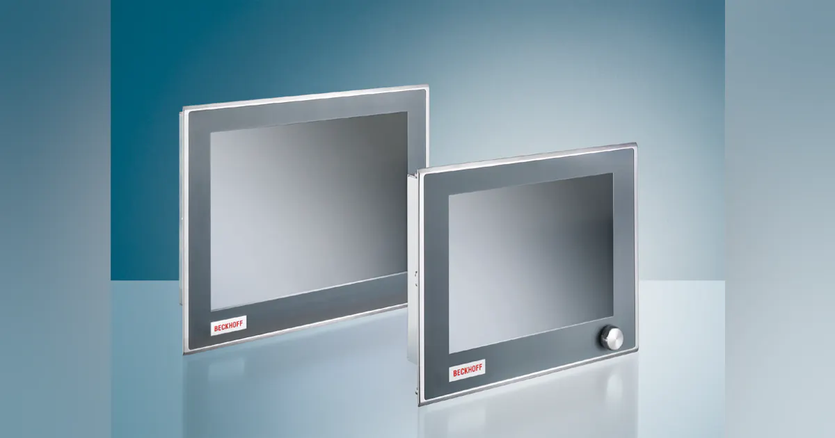 Beckhoff Automation: Stainless Steel, Flush-mounted Option for Control ...