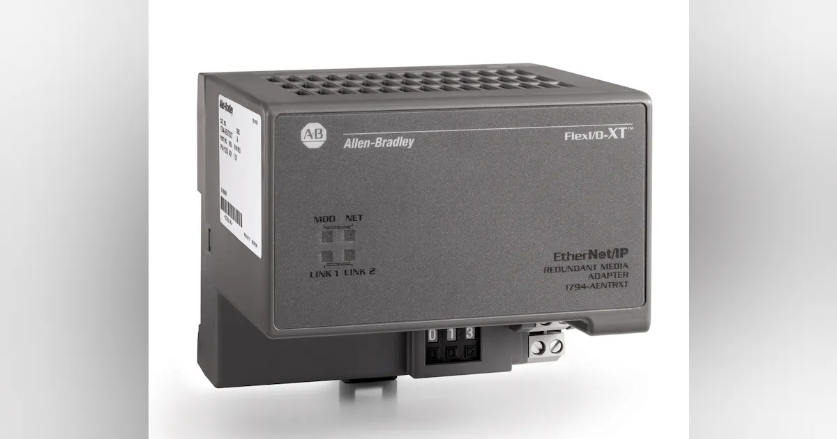 Rockwell Automation: Dual-Port EtherNet/IP I/O Adapters | Automation World
