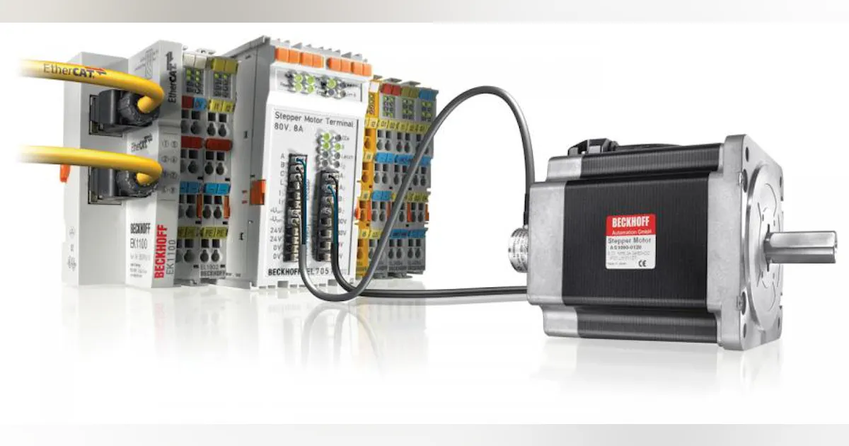 Beckhoff Machine Beckhoff Automation: Stepper Motors for Actuation on Bag-in-Box Machine ...
