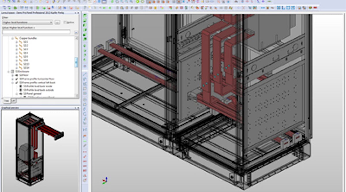 EPLAN Pro Panel Professional Copper delivers 3D assembly design, busbar construction and more.