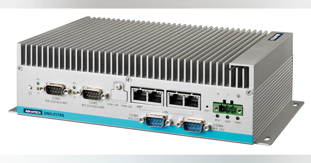Advantech Co., Ltd.: Open Architecture Embedded Controllers ...