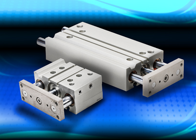 Automation Direct, Inc Dual rod guided pneumatic cylinders
