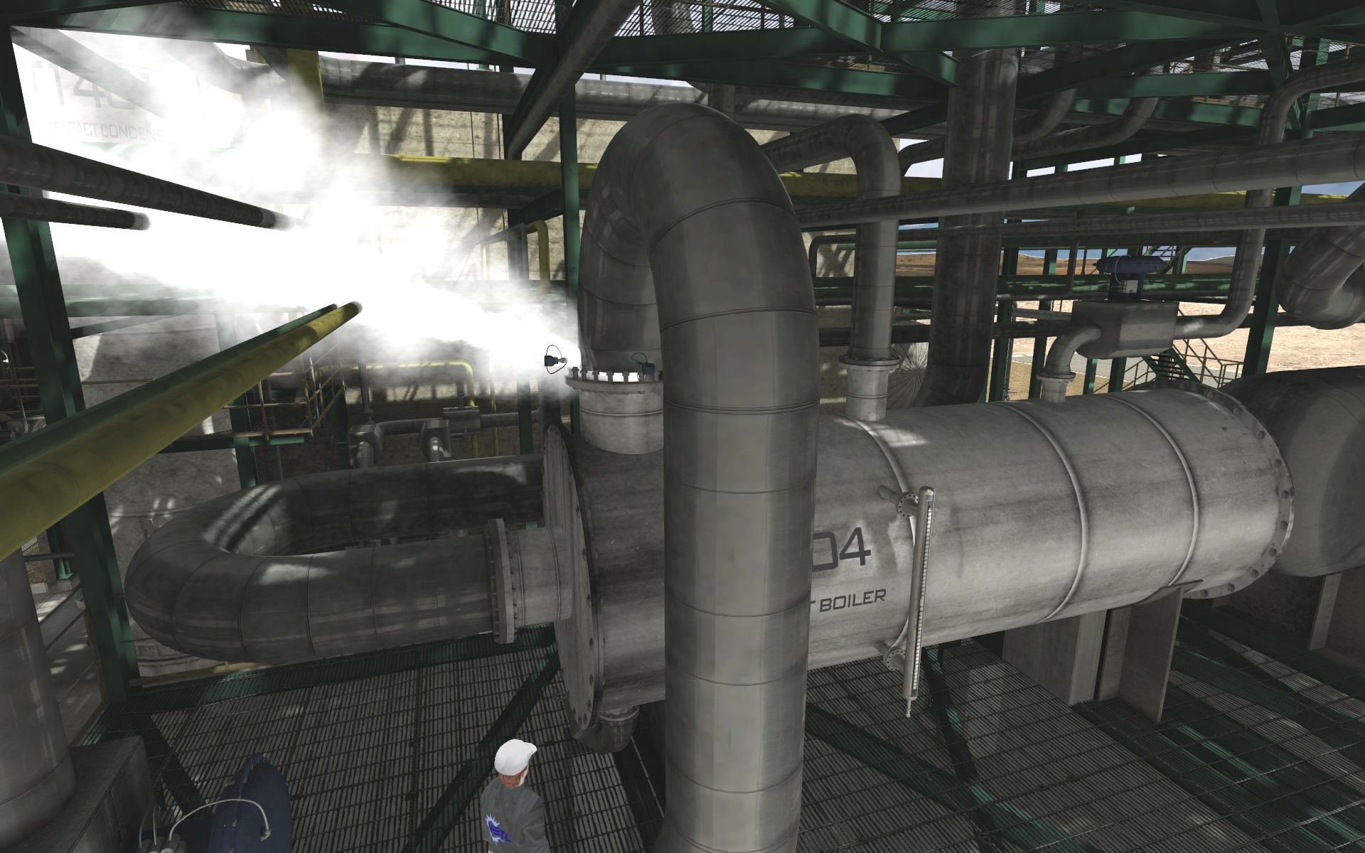 3D virtual reality plant simulation