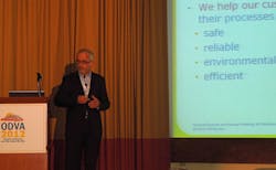 Dr. Raimund Sommer, Managing Dir., Endress+Hauser, says customers are asking for more EtherNet/IP-enabled devices. Dr. Raimund Sommer, Managing Dir., Endress+Hauser, says customers are asking for more EtherNet/IP-enabled devices.