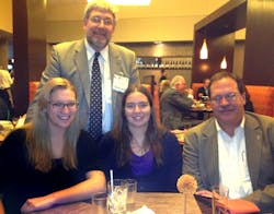 From left: Ellie Bettridge, Jim Chrzan, Jenna Burns, Doug Burns From left: Ellie Bettridge, Jim Chrzan, Jenna Burns, Doug Burns