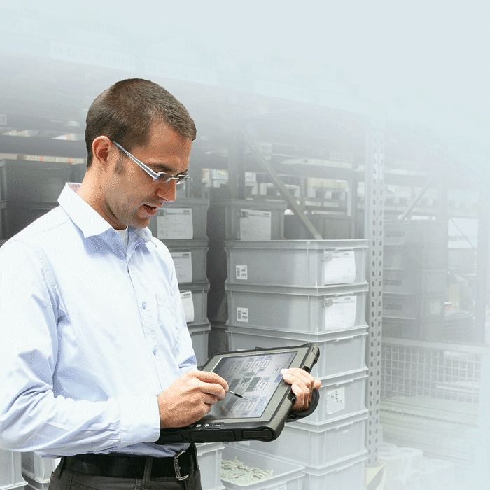 Whether tablets will advance beyond data collection to take over control of equipment remains uncertain. Photo Source: Phoenix Contact