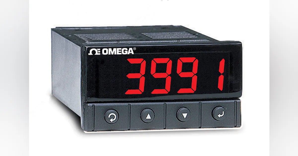 Omega Engineering: Programmable Temperature/Process Meters and PID ...