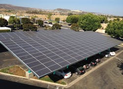 Moxa PV solar array in Brea, Calif. Moxa PV solar array in Brea, Calif.