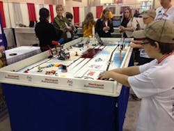 FIRST Lego League at Automation Fair.