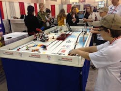 FIRST Lego League at Automation Fair. FIRST Lego League at Automation Fair.
