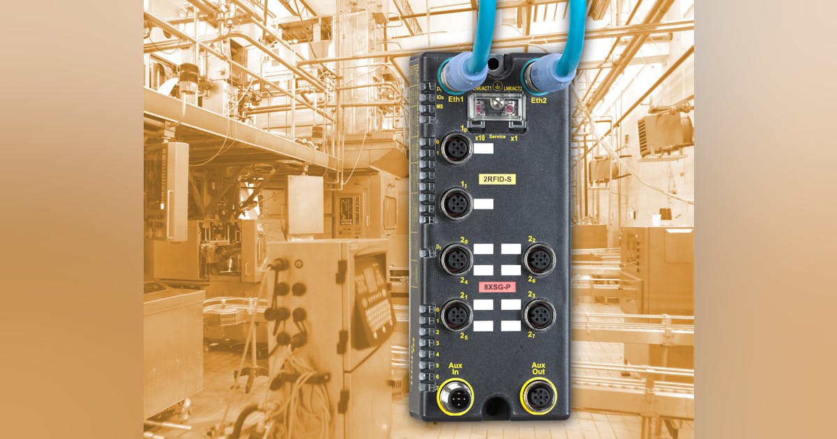 Turck: On-Machine Ethernet Block I/O | Automation World